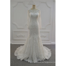 Grace Elfenbein Meerjungfrau Hochzeitskleid China Brautkleid Brautkleider 2017 Brautkleid Spitze